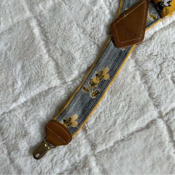 Disney | Vintage Yellow Mickey Mouse Suspenders | One Size Adult - Picture 5 of 10